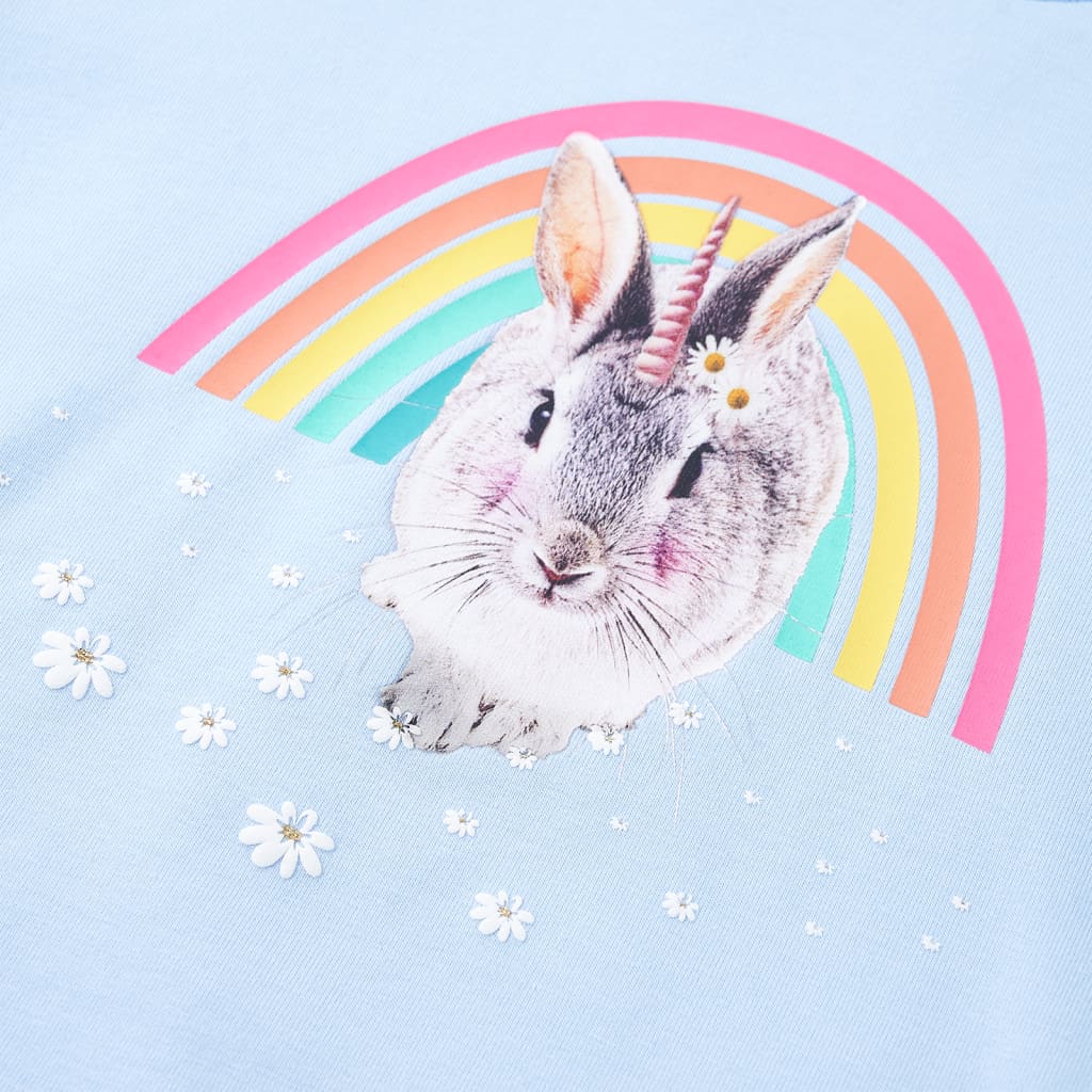 Φούτερ Παιδικό Ανοιχτό Μπλε 116