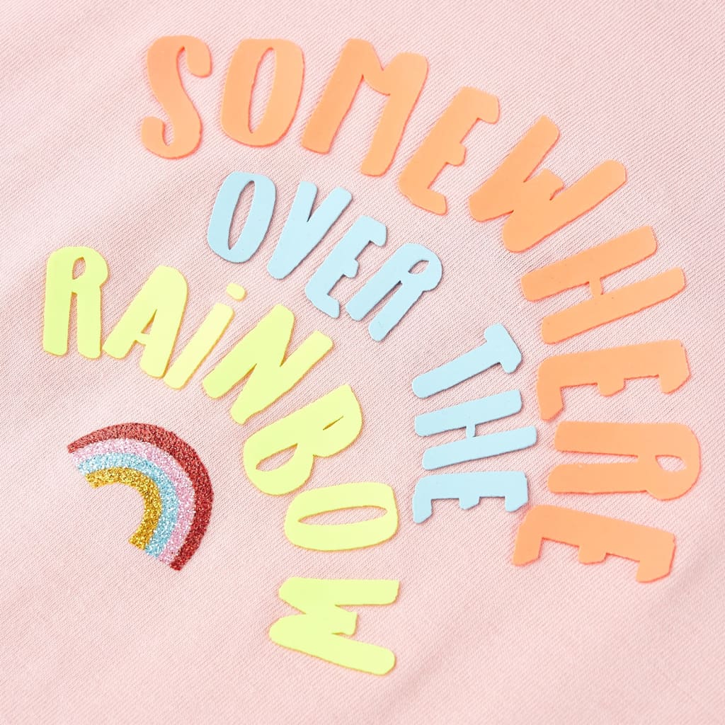 Μπλουζάκι Παιδικό Ανοιχτό Ροζ 92