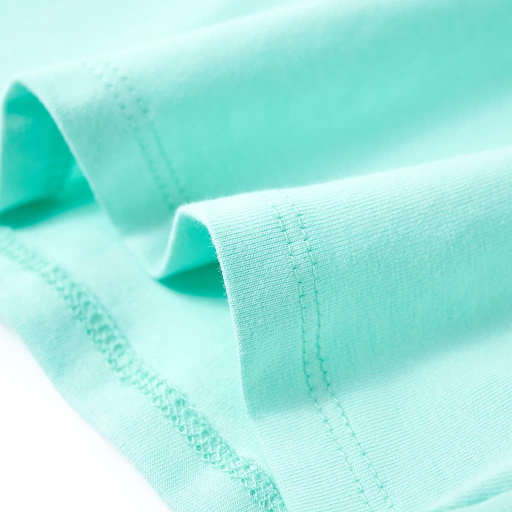 Μπλουζάκι Παιδικό Ανοιχτό Χρώμα Μέντας 116