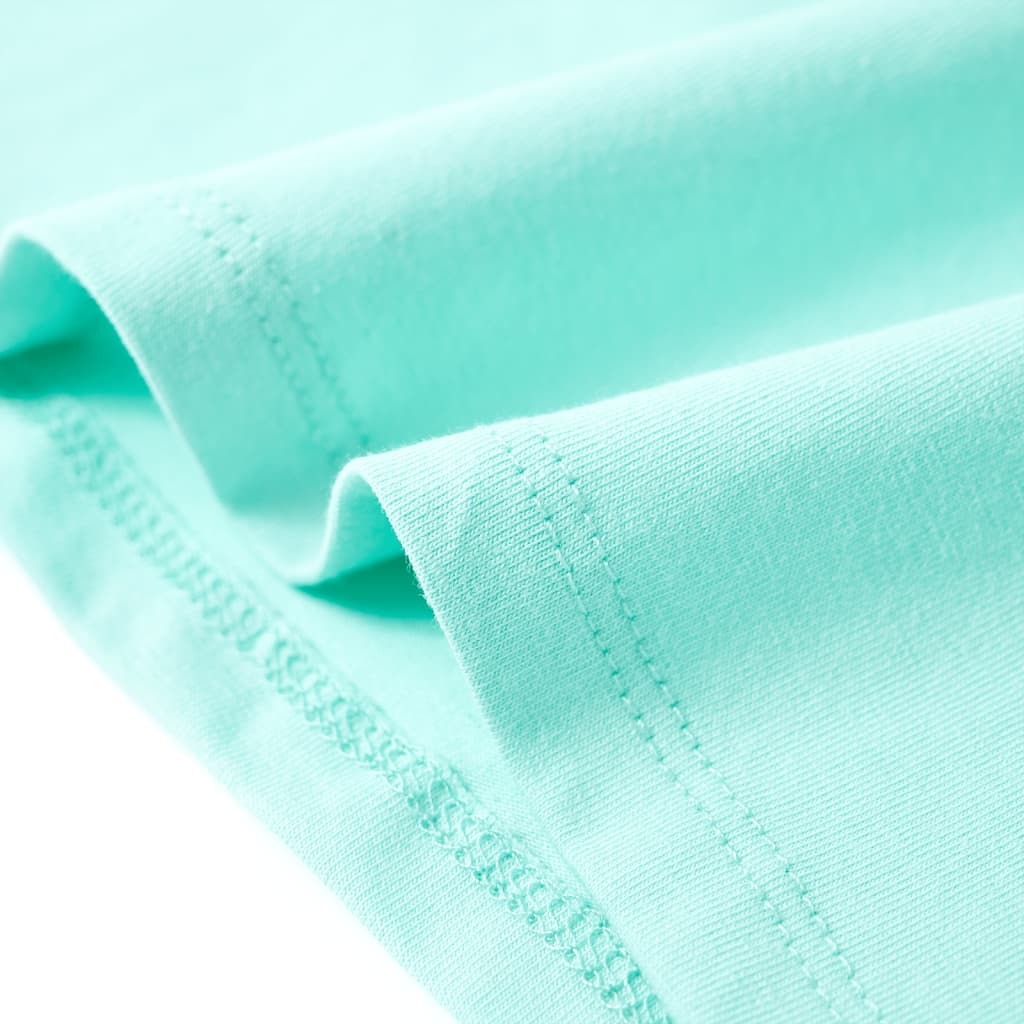 Μπλουζάκι Παιδικό Ανοιχτό Χρώμα Μέντας 104