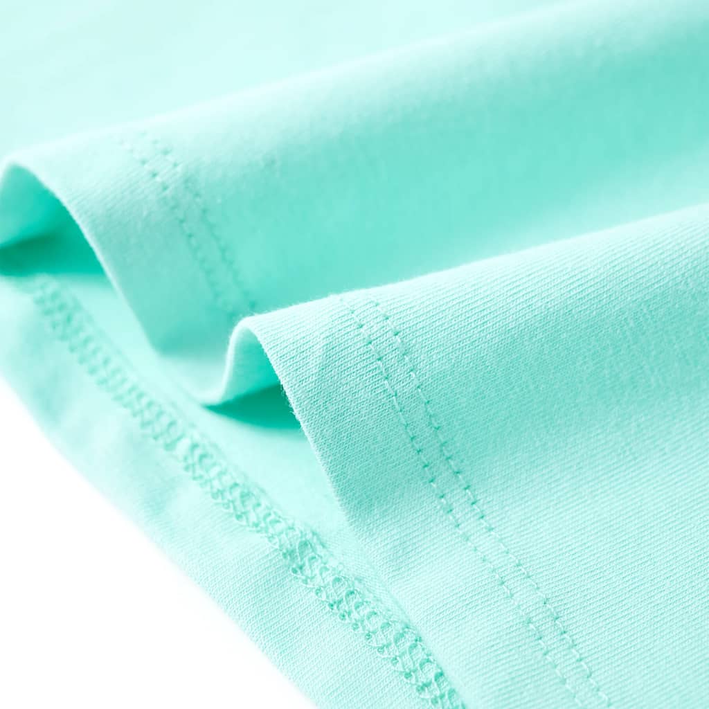 Μπλουζάκι Παιδικό Ανοιχτό Χρώμα Μέντας 128