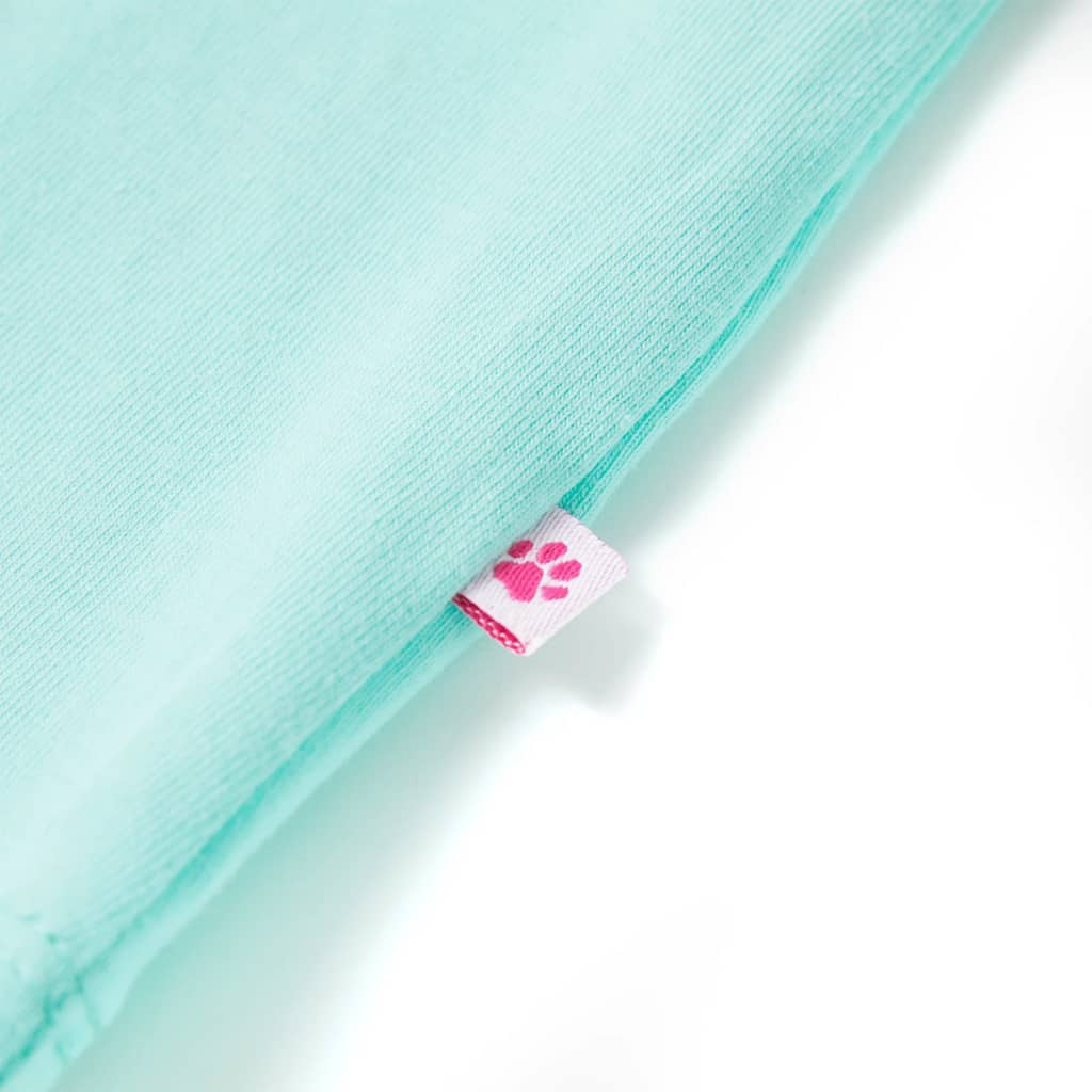 Μπλουζάκι Παιδικό Ανοιχτό Χρώμα Μέντας 92