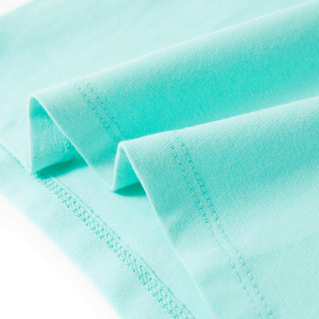 Μπλουζάκι Παιδικό Ανοιχτό Χρώμα Μέντας 92