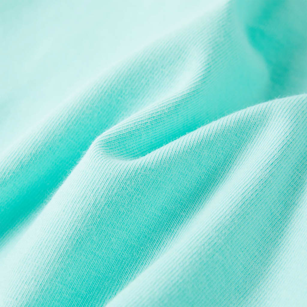 Μπλουζάκι Παιδικό Ανοιχτό Χρώμα Μέντας 128