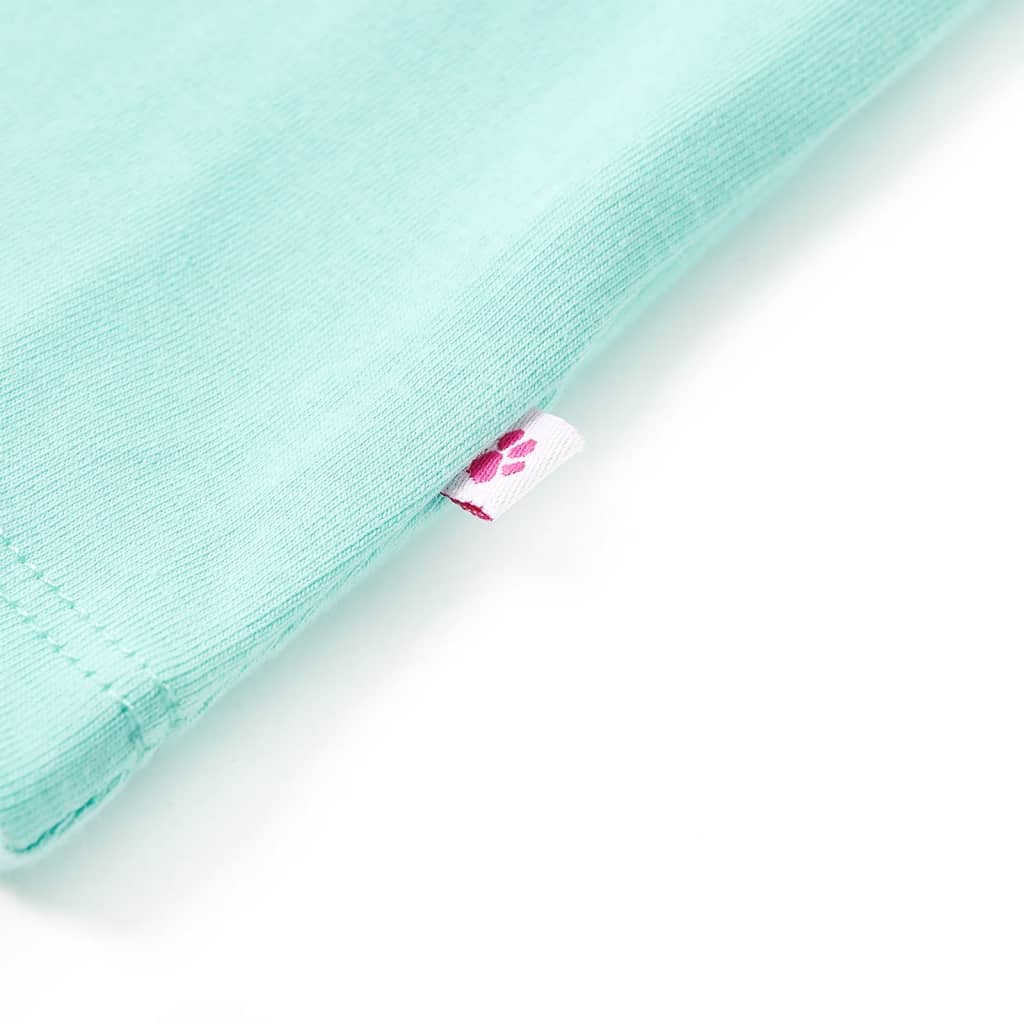 Αμάνικο Μπλουζάκι Παιδικό Ανοιχτό Χρώμα Μέντας 92