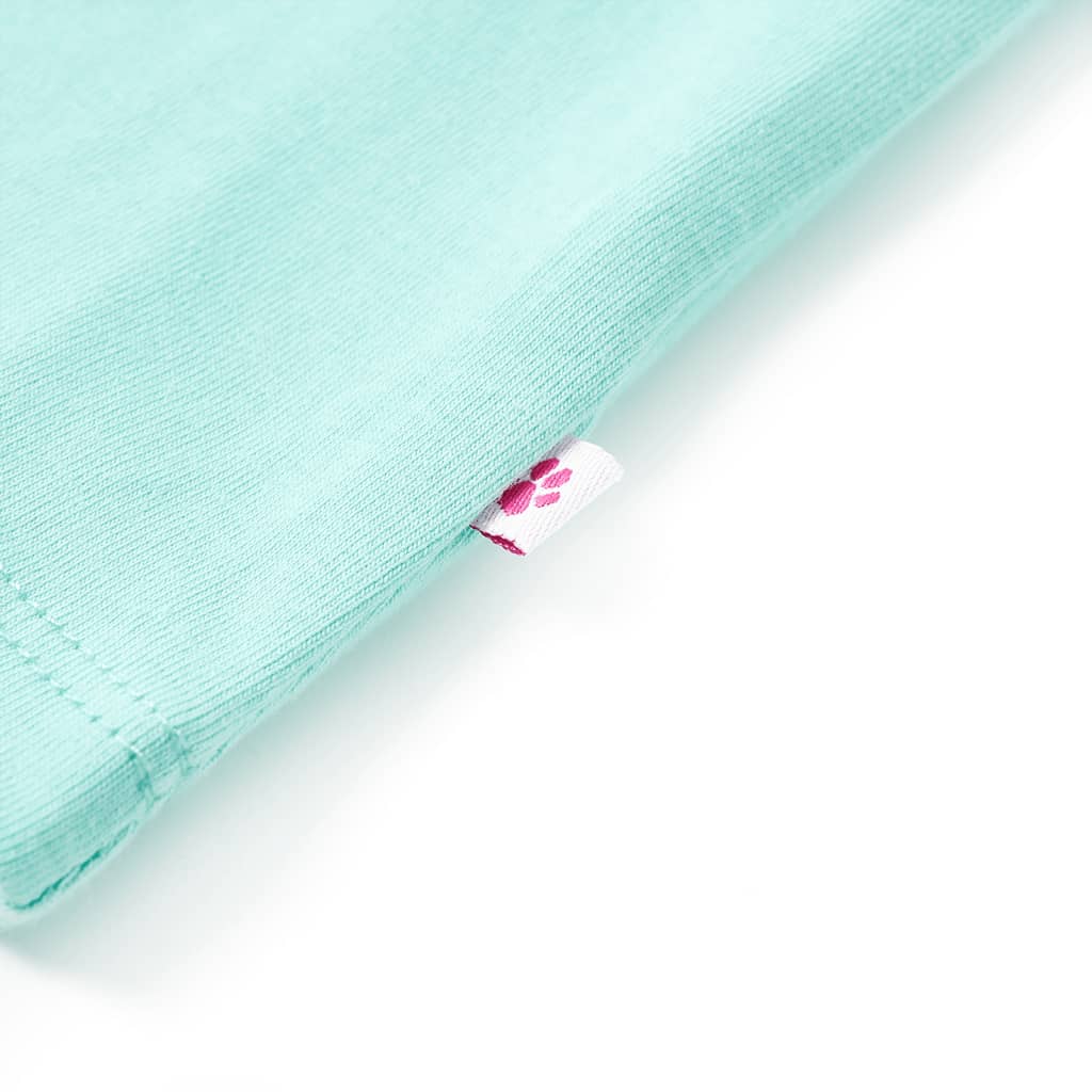 Αμάνικο Μπλουζάκι Παιδικό Ανοιχτό Χρώμα Μέντας 104