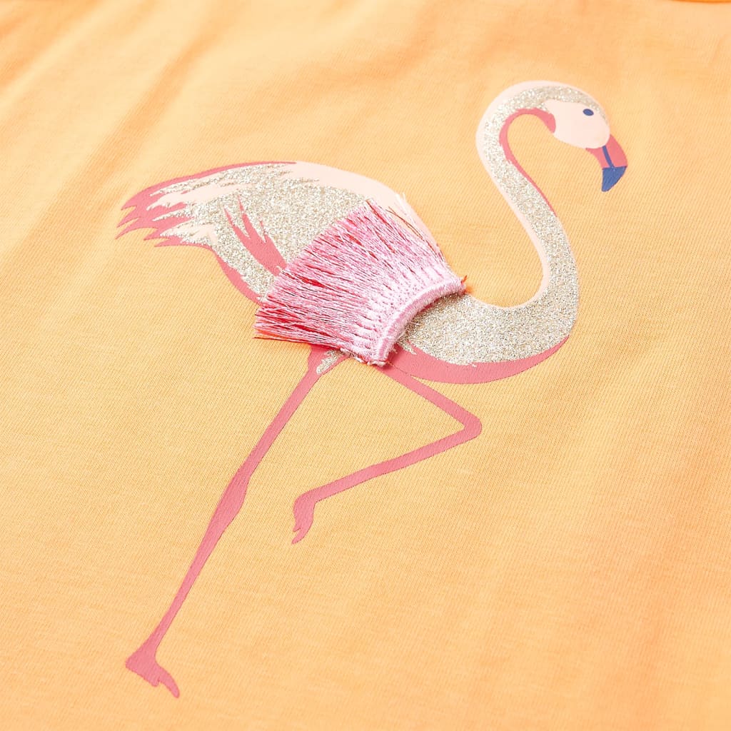 Αμάνικο Μπλουζάκι Παιδικό Έντονο Πορτοκαλί 116