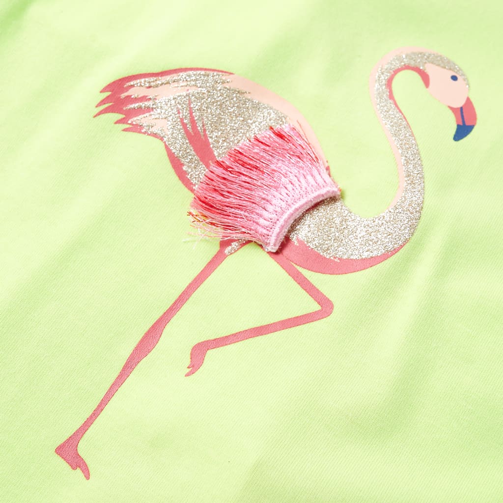 Μπλουζάκι Αμάνικο Παιδικό Νέον Κίτρινο 140