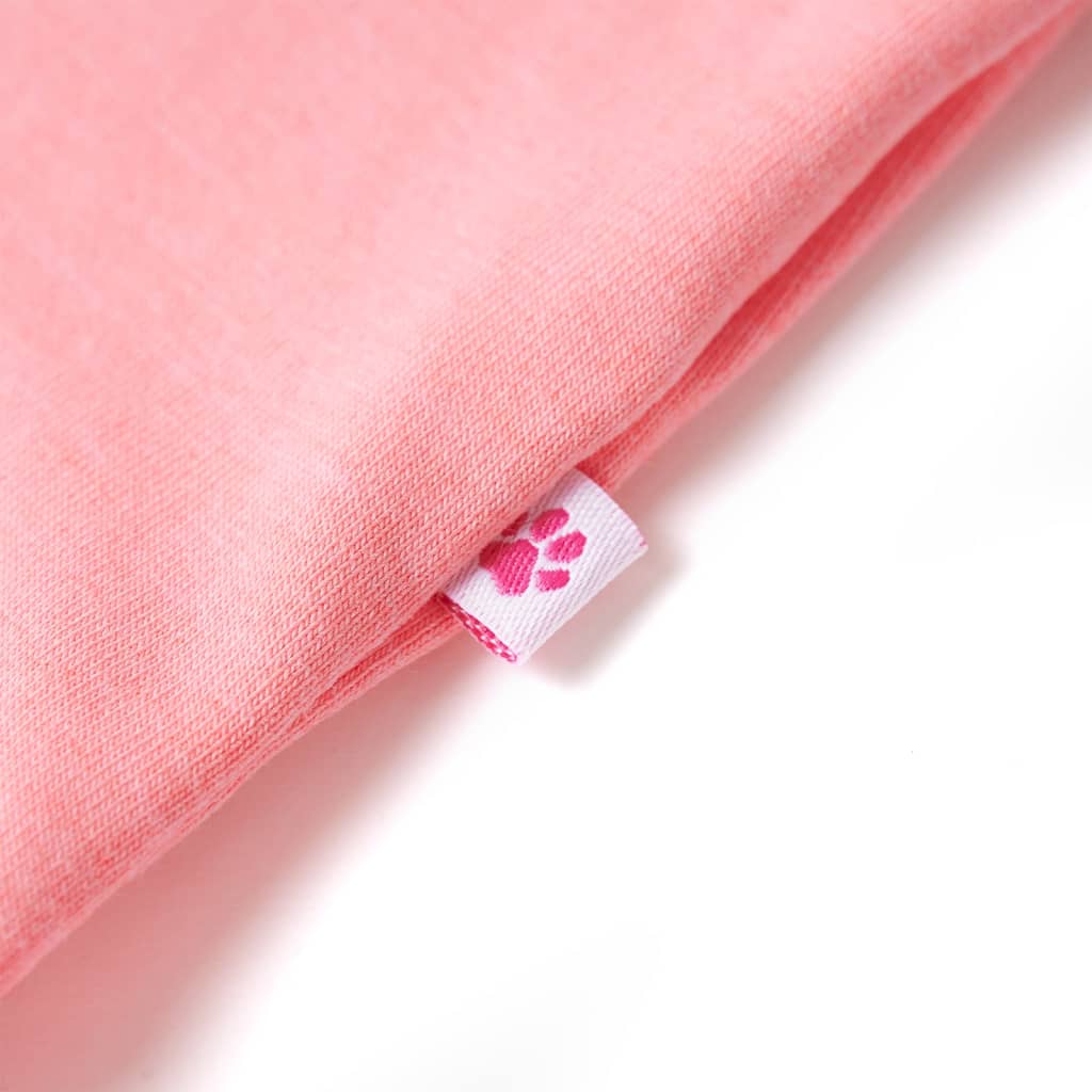 Μπλουζάκι Παιδικό Έντονο Ροζ 128