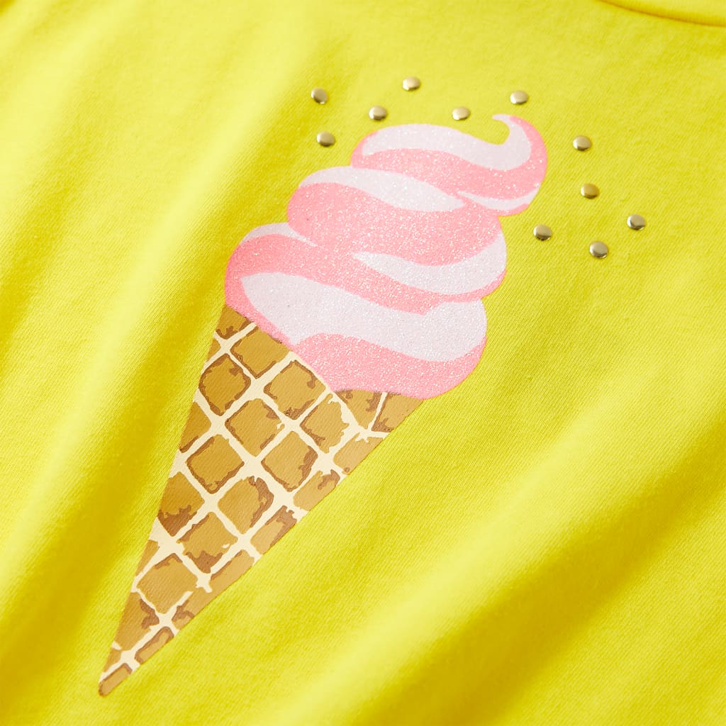 Μπλουζάκι Παιδικό Κίτρινο 128