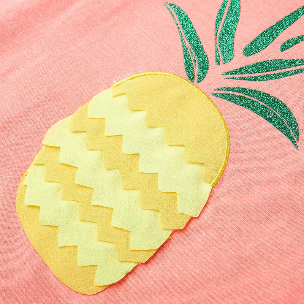 Μπλουζάκι Παιδικό Νέον Κοραλί 128