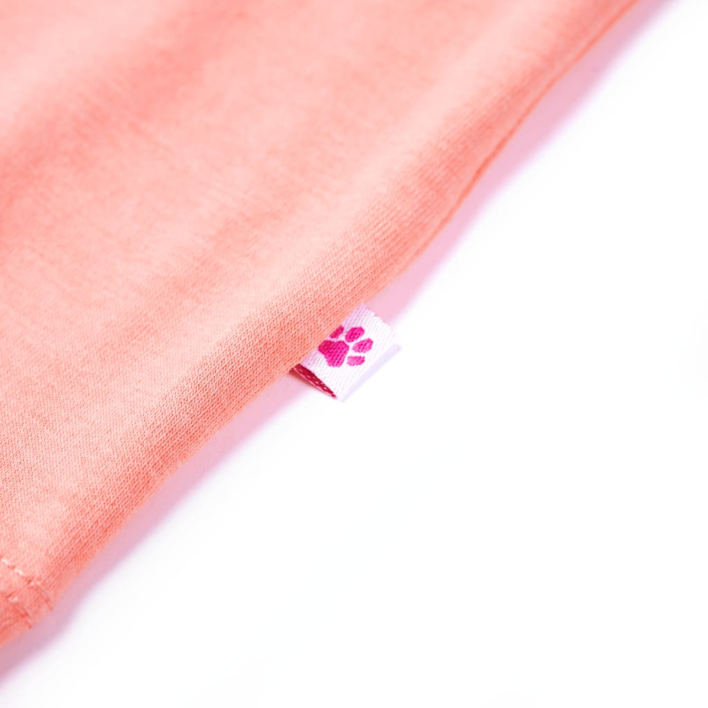 Μπλουζάκι Παιδικό Νέον Κοραλί 128