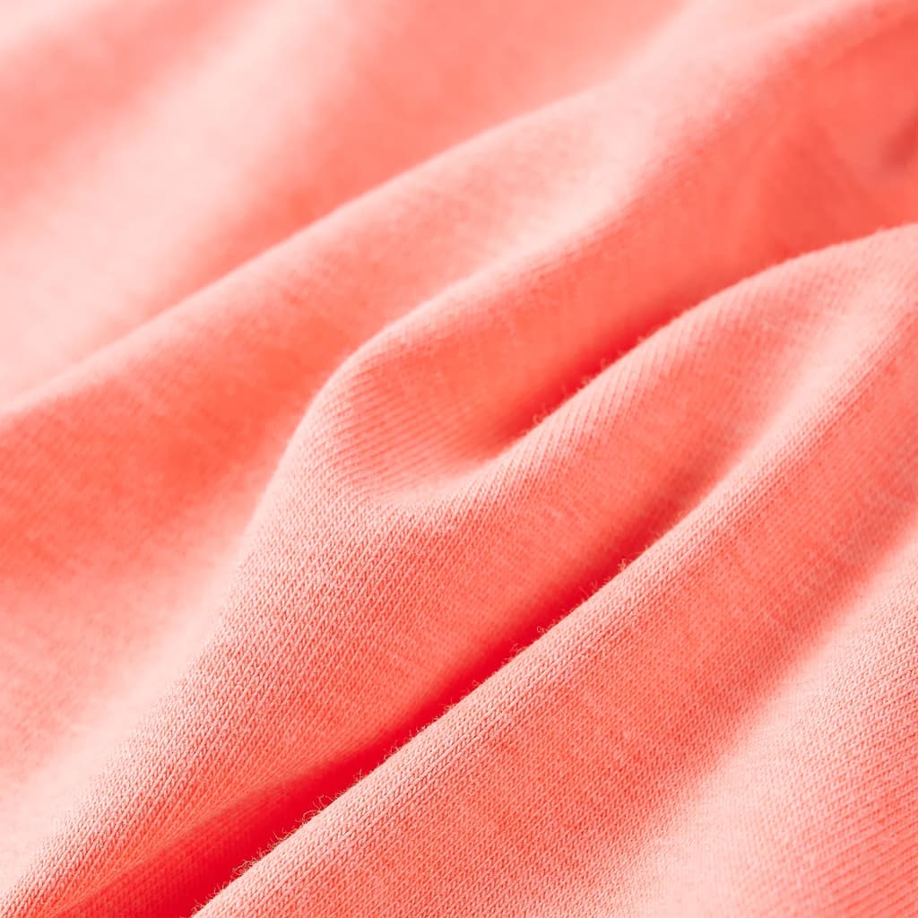 Μπλουζάκι Παιδικό Νέον Κοραλί 128