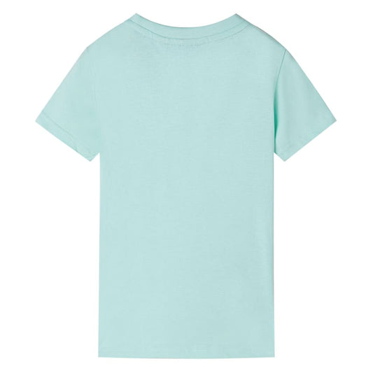 Μπλουζάκι Παιδικό Ανοιχτό Χρώμα Μέντας 104