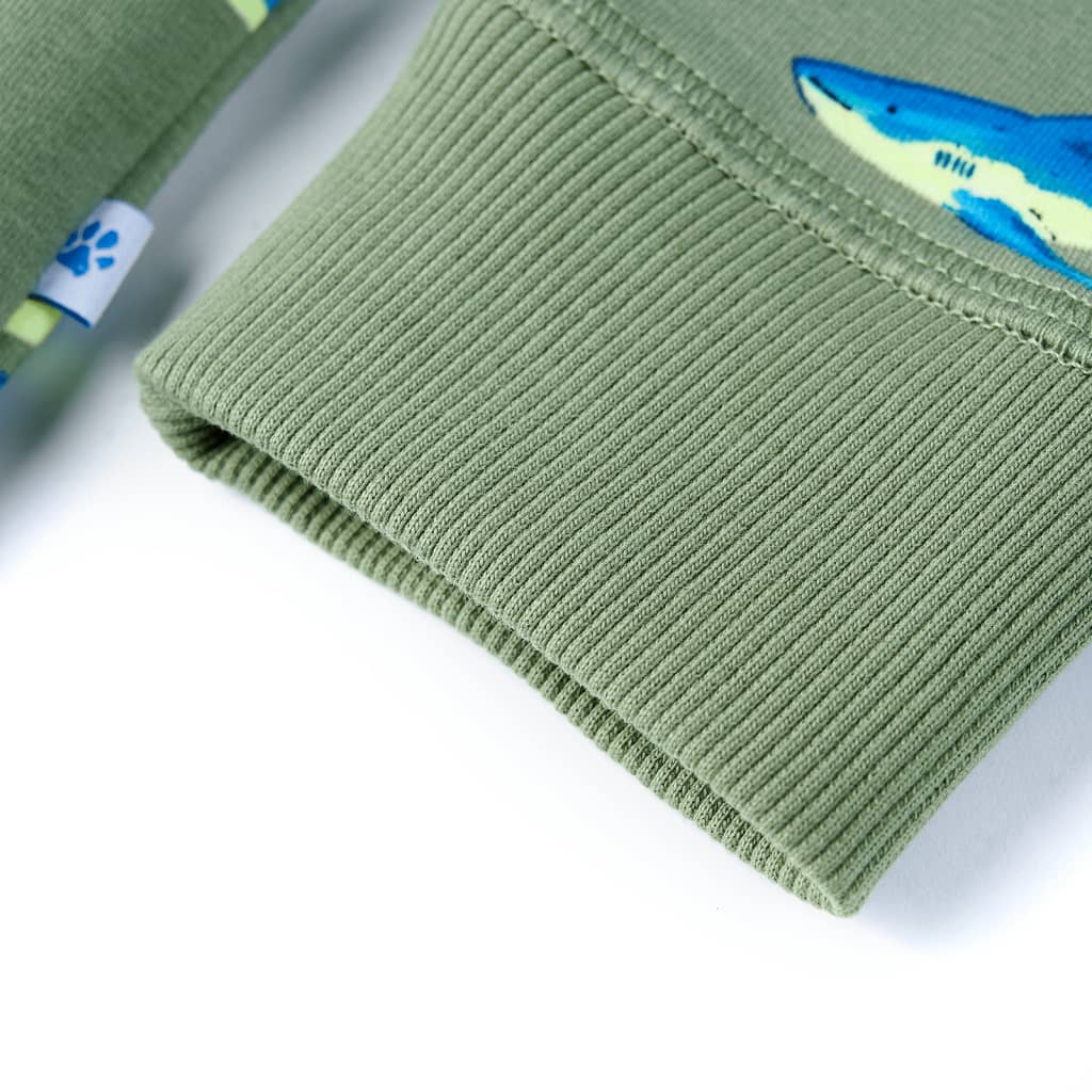 Φούτερ Παιδικό Ανοιχτό Χακί 140