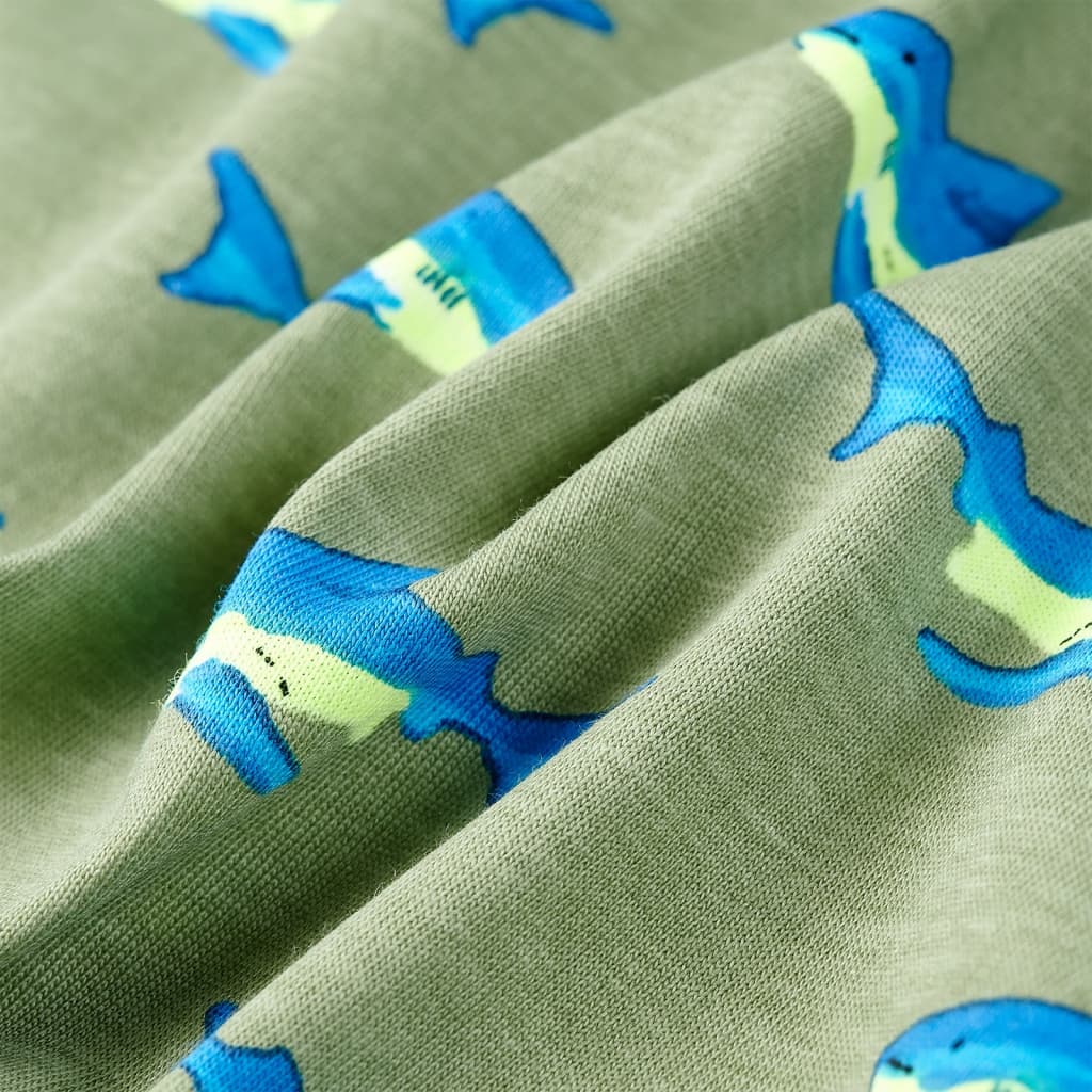 Μπλουζάκι Παιδικό Ανοιχτό Χακί 116