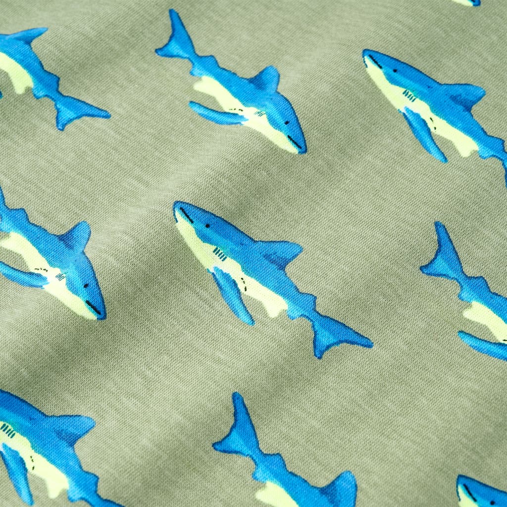 Μπλουζάκι Παιδικό Ανοιχτό Χακί 128