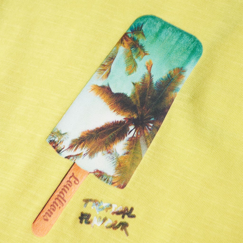 Μπλουζάκι Παιδικό Κίτρινο 140