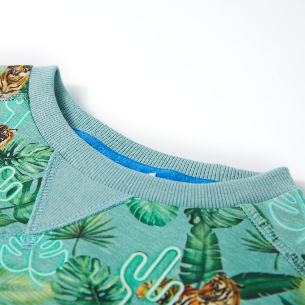 Φούτερ Παιδικό Ανοιχτό Πράσινο Μελανζέ 92