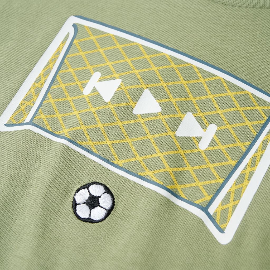 Μπλουζάκι Παιδικό Ανοιχτό Χακί 92