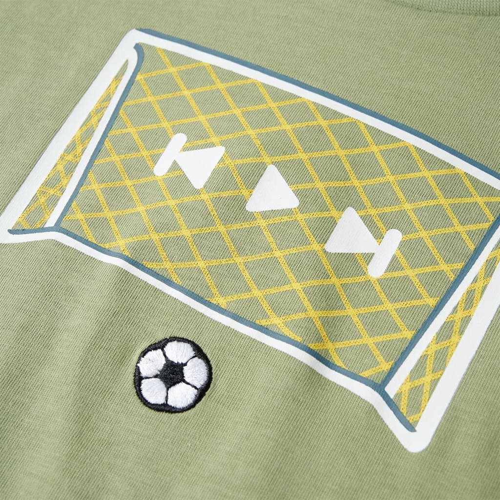 Μπλουζάκι Παιδικό Ανοιχτό Χακί 104