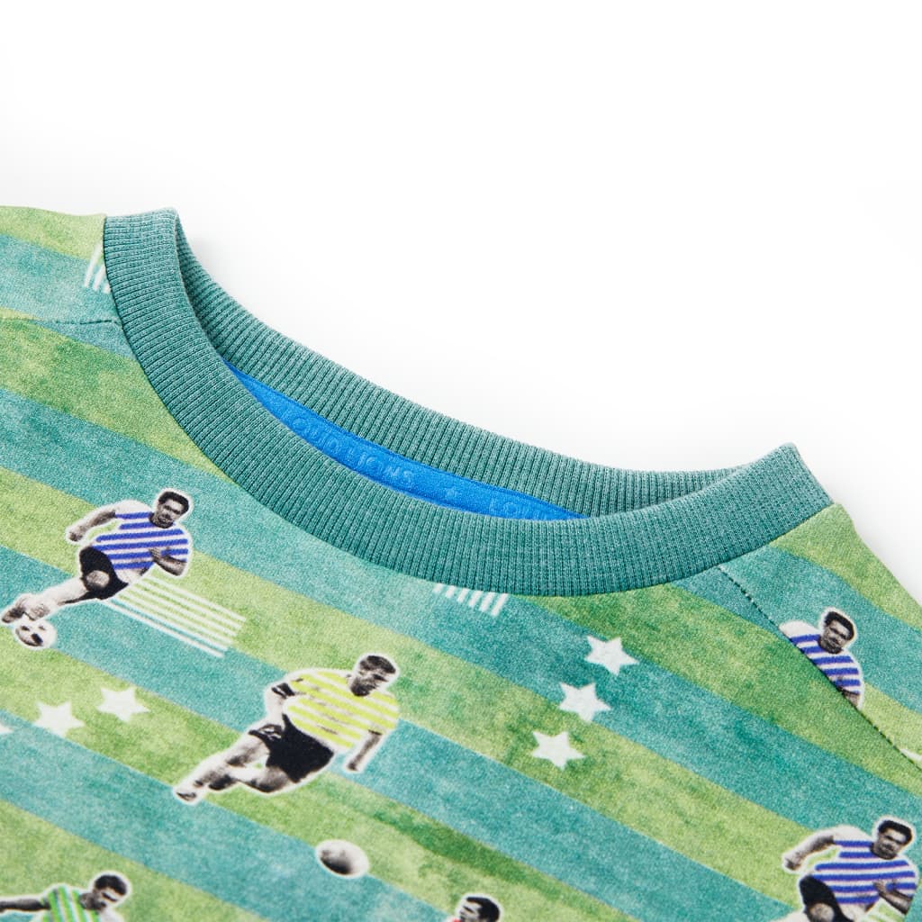 Φούτερ Παιδικό Ανοιχτό Πράσινο Μελανζέ 104