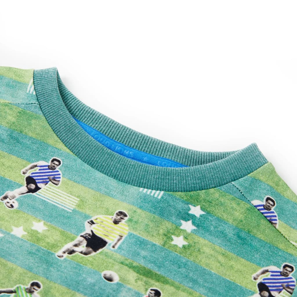 Φούτερ Παιδικό Ανοιχτό Πράσινο Μελανζέ 116