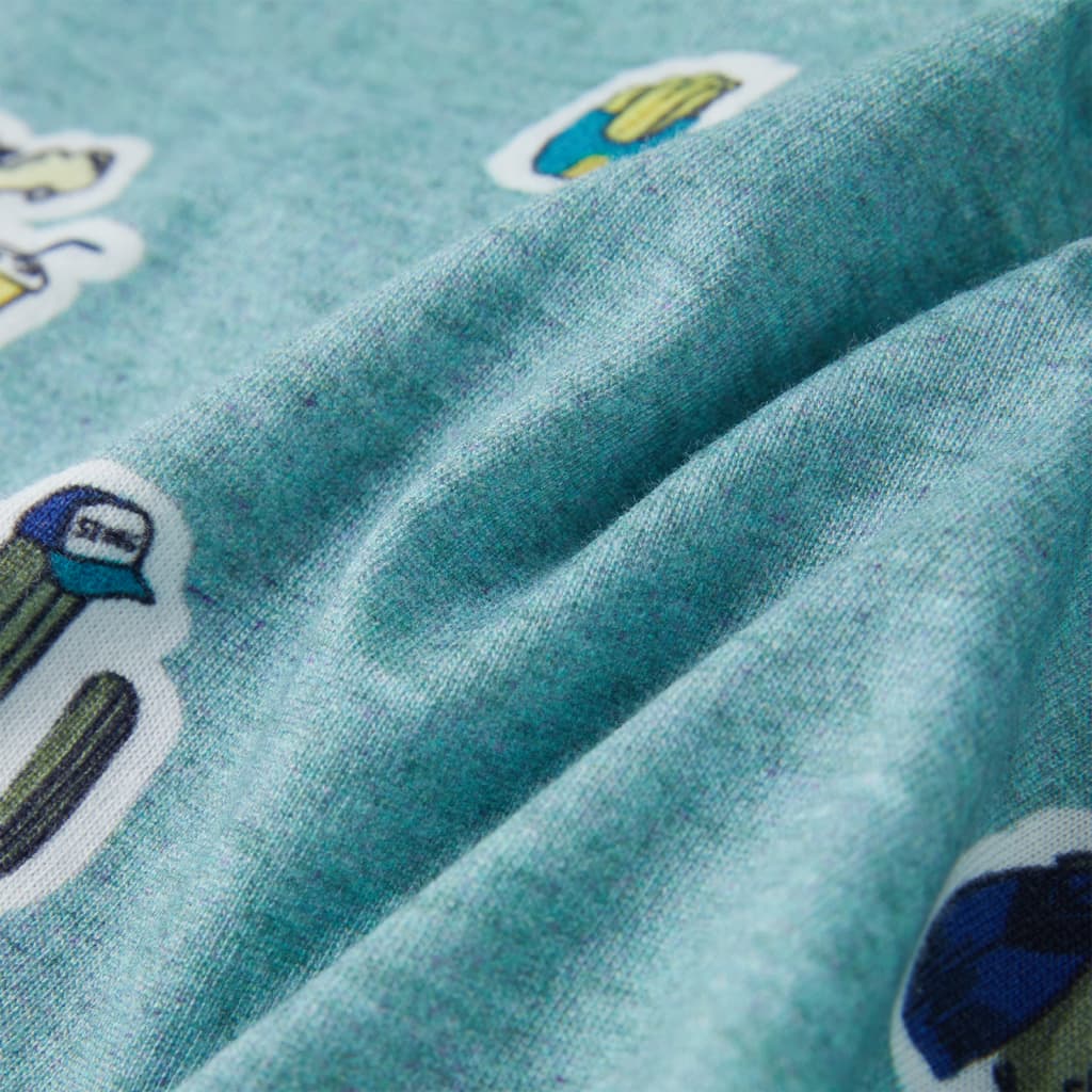 Μπλουζάκι Παιδικό Ανοιχτό Πράσινο Μελανζέ 92