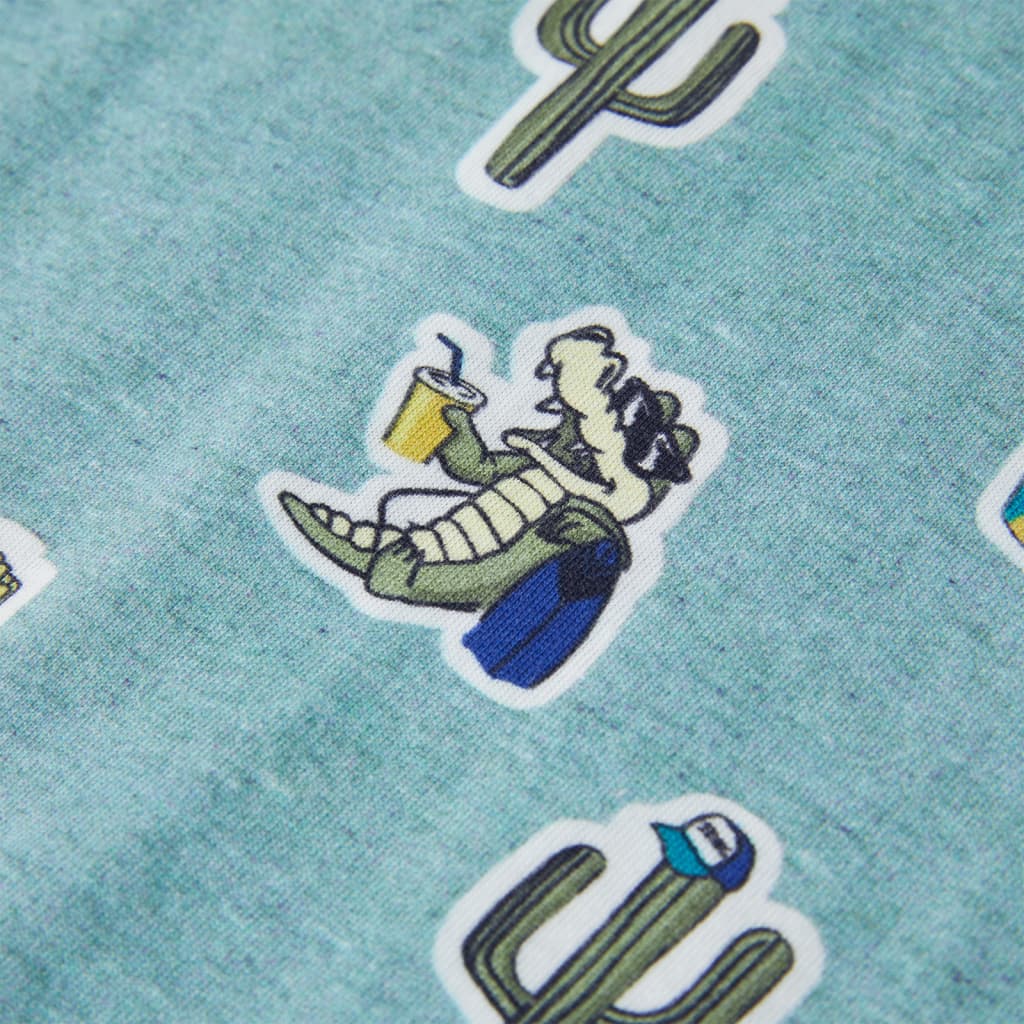 Μπλουζάκι Παιδικό Ανοιχτό Πράσινο Μελανζέ 116