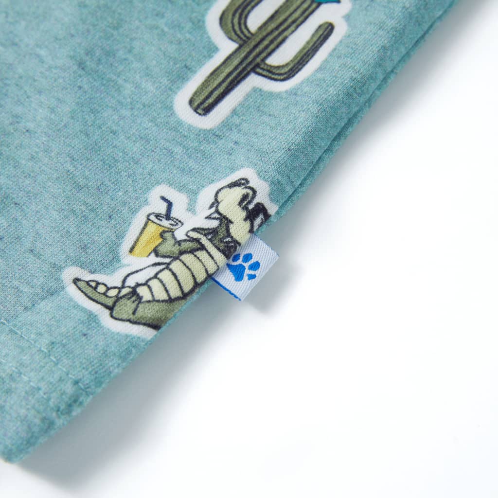 Μπλουζάκι Παιδικό Ανοιχτό Πράσινο Μελανζέ 128