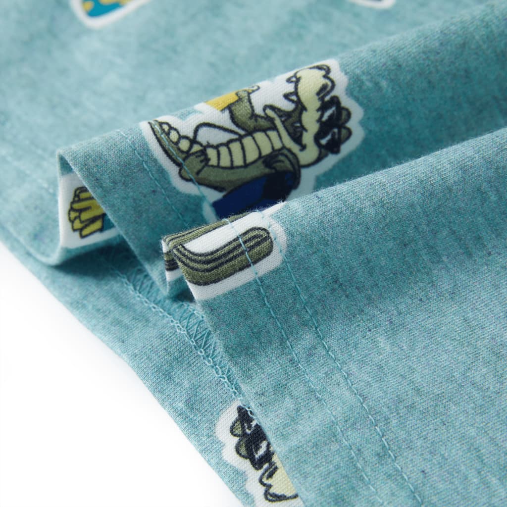 Μπλουζάκι Παιδικό Ανοιχτό Πράσινο Μελανζέ 140