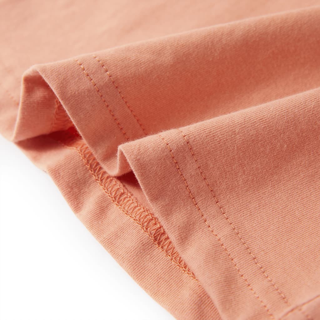 Αμάνικο Μπλουζάκι Παιδικό Ανοιχτό Πορτοκαλί 116