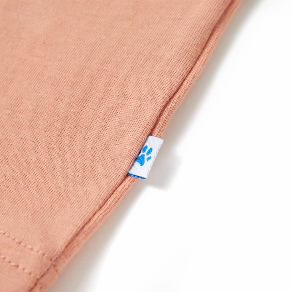 Αμάνικο Μπλουζάκι Παιδικό Ανοιχτό Πορτοκαλί 140