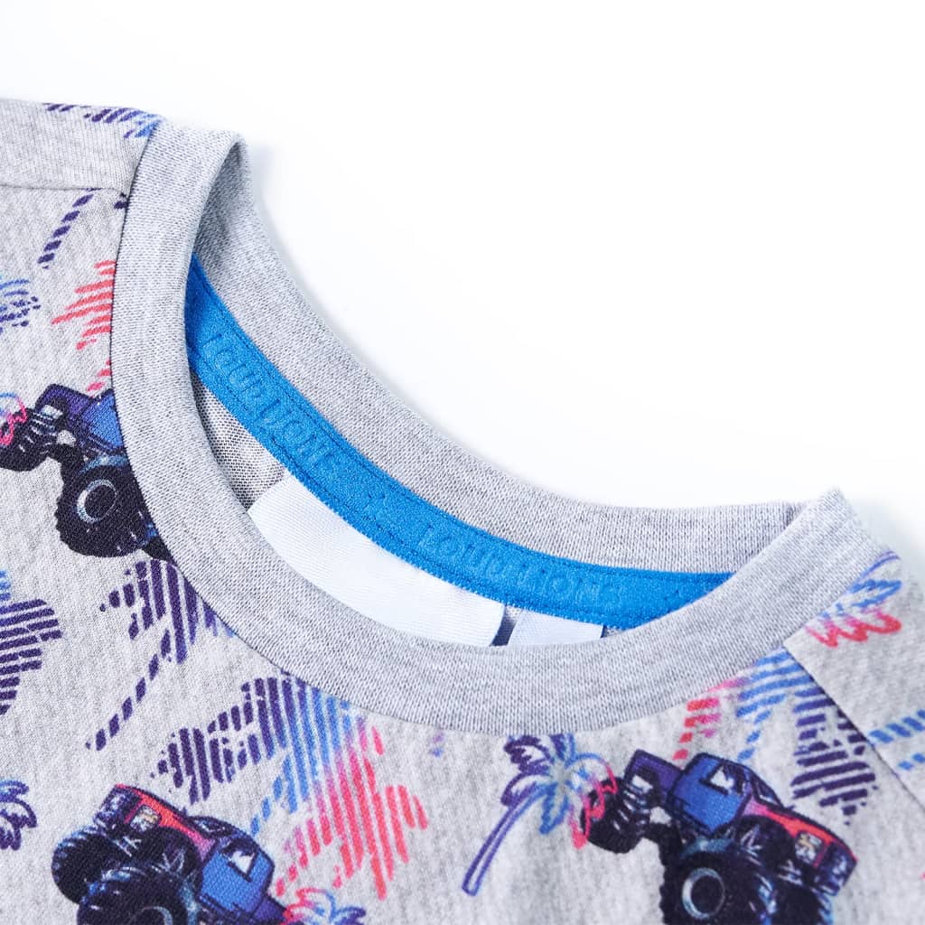 Μπλουζάκι Παιδικό Γκρι Μελανζέ 128