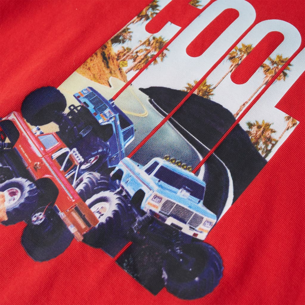 Μπλουζάκι Παιδικό Κόκκινο 104