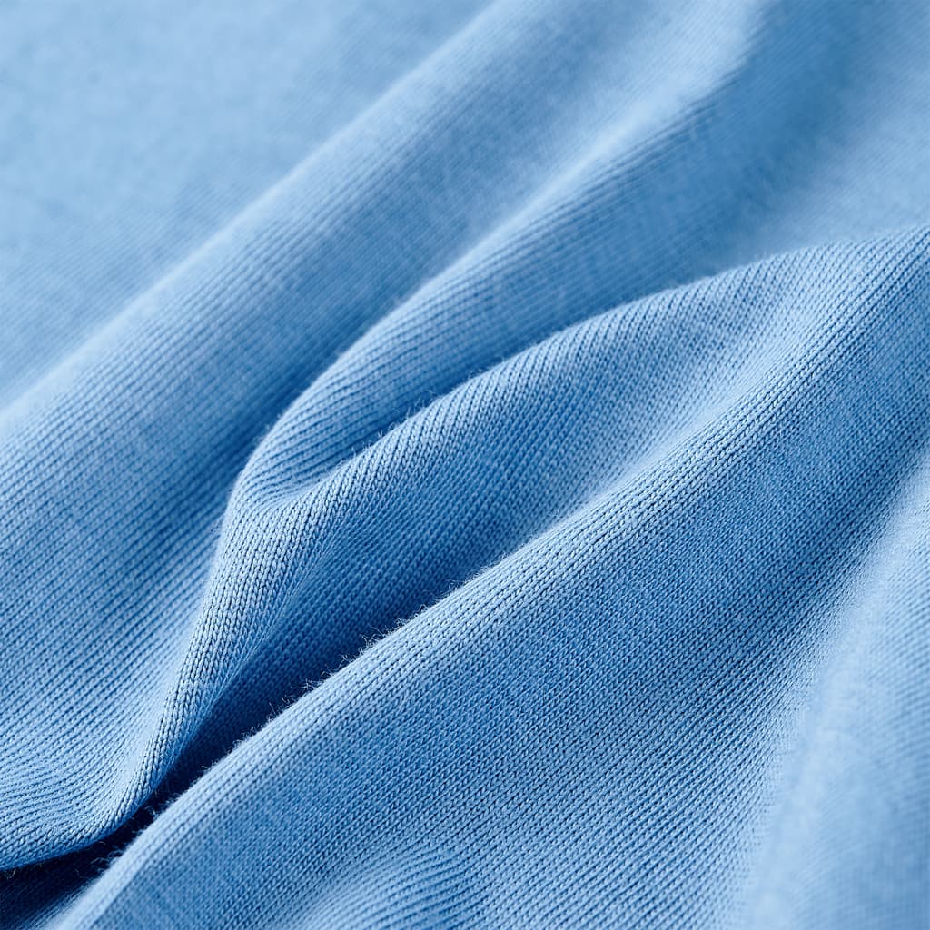 Μπλουζάκι Παιδικό Μεσαία Απόχρωση του Μπλε 140