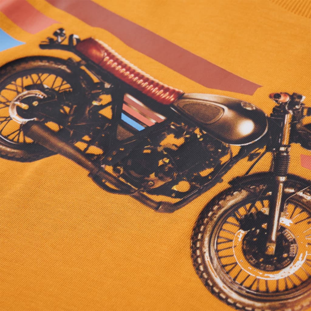 Μπλουζάκι Παιδικό Μακρυμάνικο Ώχρα 116