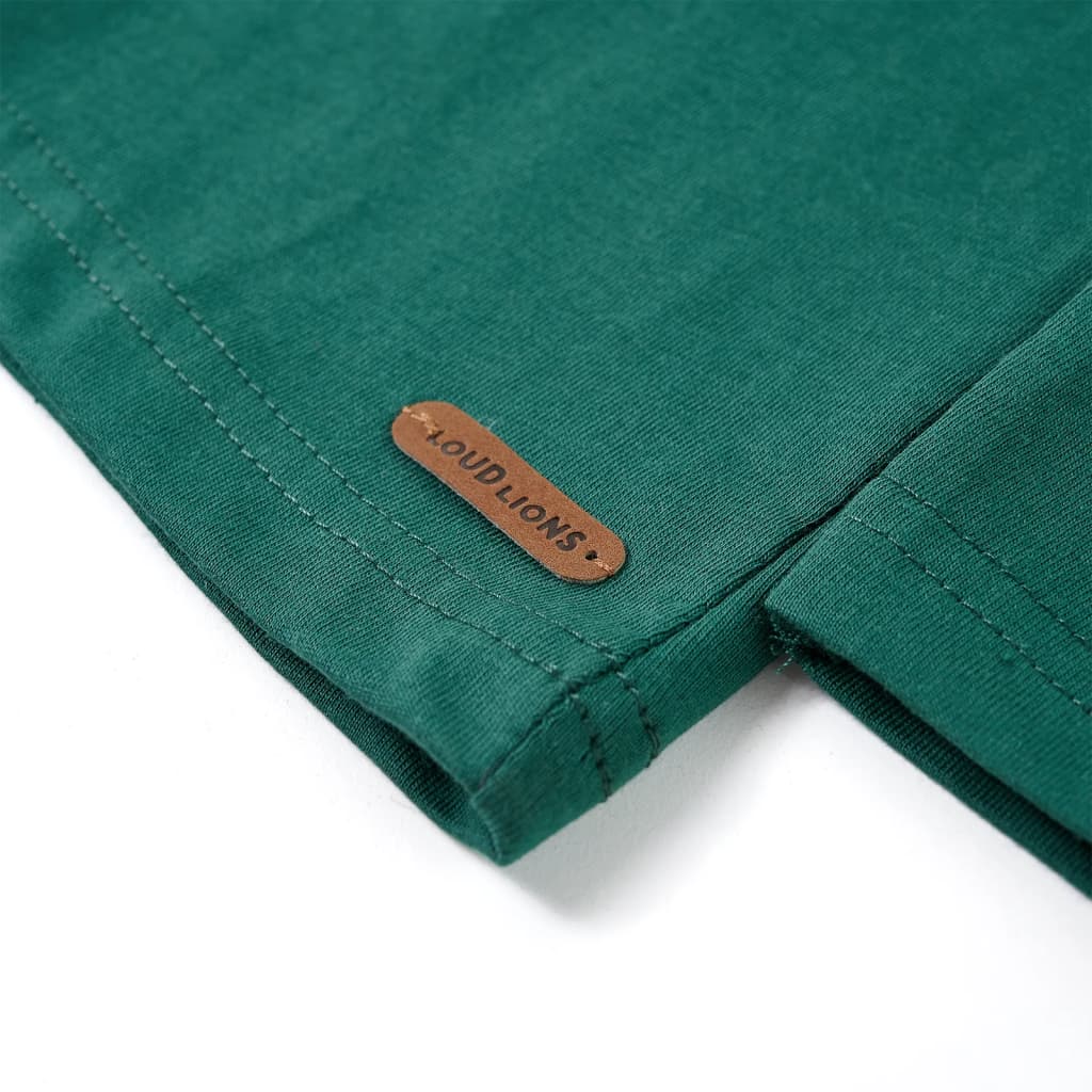 Μπλουζάκι Παιδικό Μακρυμάνικο Πράσινο 104