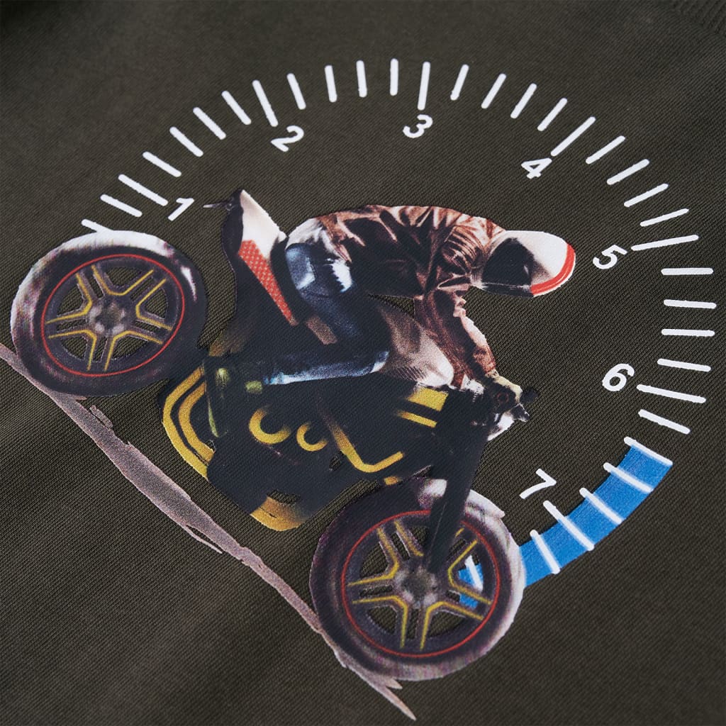 Μπλουζάκι Παιδικό Μακρυμάνικο Χακί 104