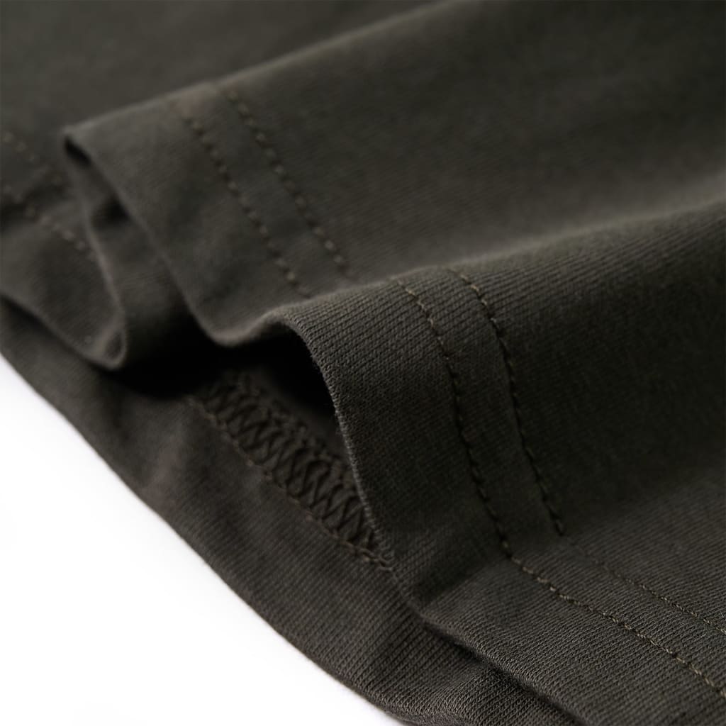 Μπλουζάκι Παιδικό Μακρυμάνικο Χακί 116