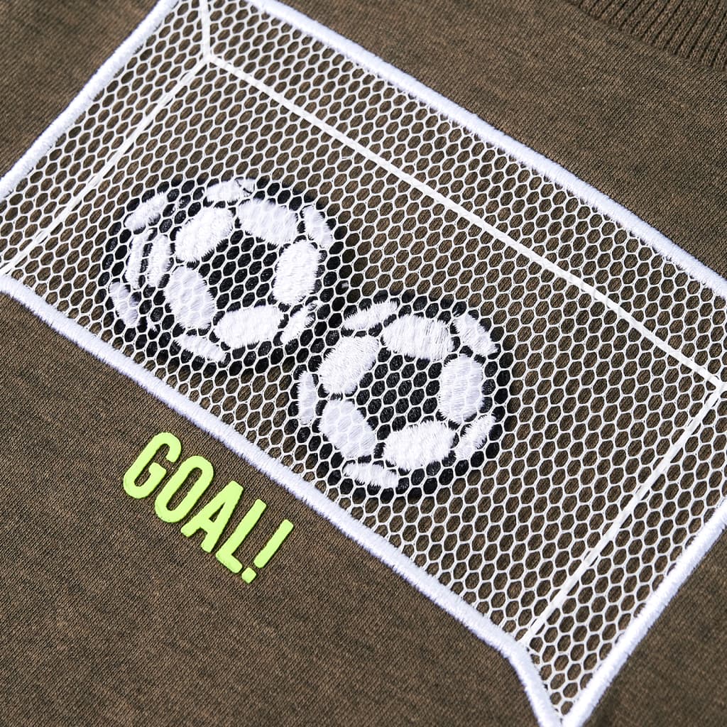 Μπλουζάκι Παιδικό Μακρυμάνικο Χακί Μελανζέ 104