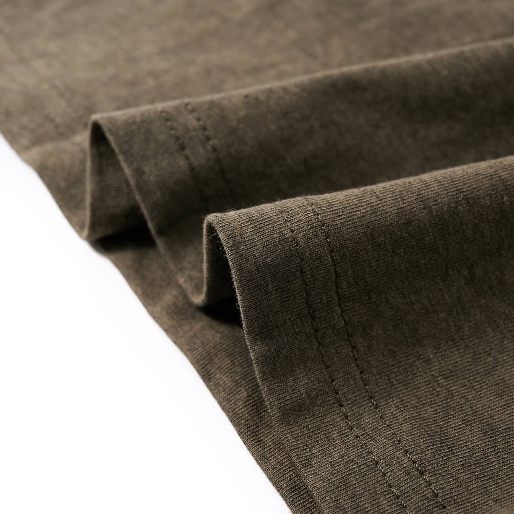 Μπλουζάκι Παιδικό Μακρυμάνικο Χακί Μελανζέ 104