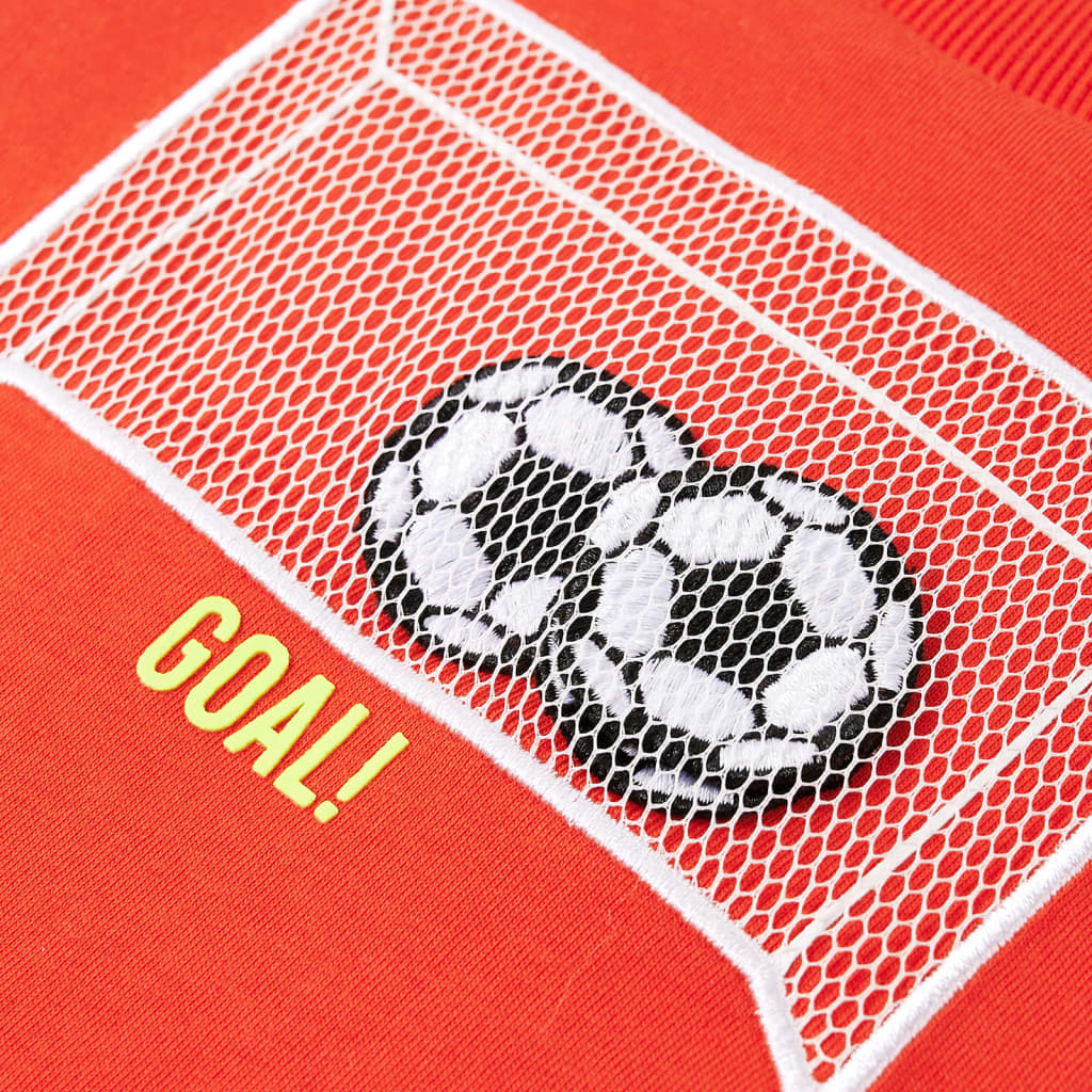 Μπλουζάκι Παιδικό Μακρυμάνικο Έντονο Πορτοκαλί 116