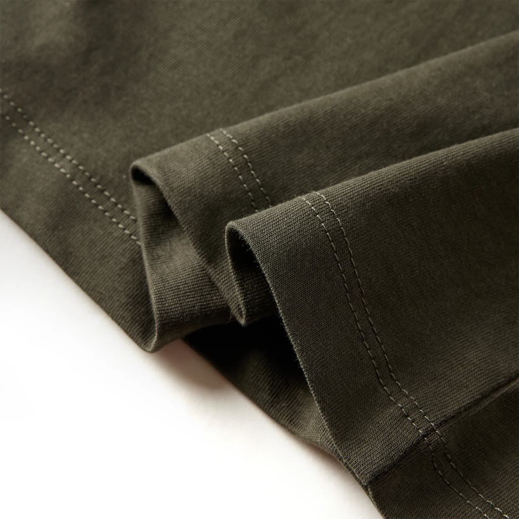 Μπλουζάκι Παιδικό Μακρυμάνικο Χακί 92