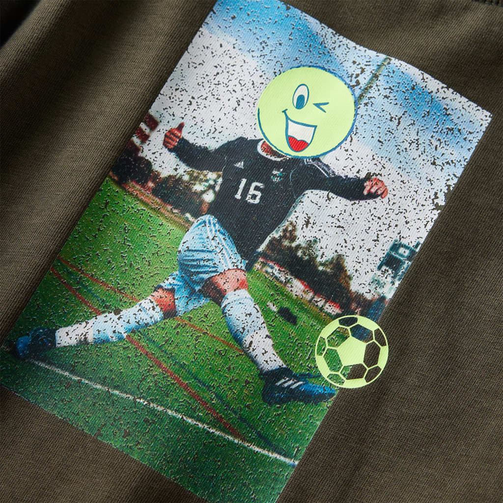 Μπλουζάκι Παιδικό Μακρυμάνικο Χακί 128