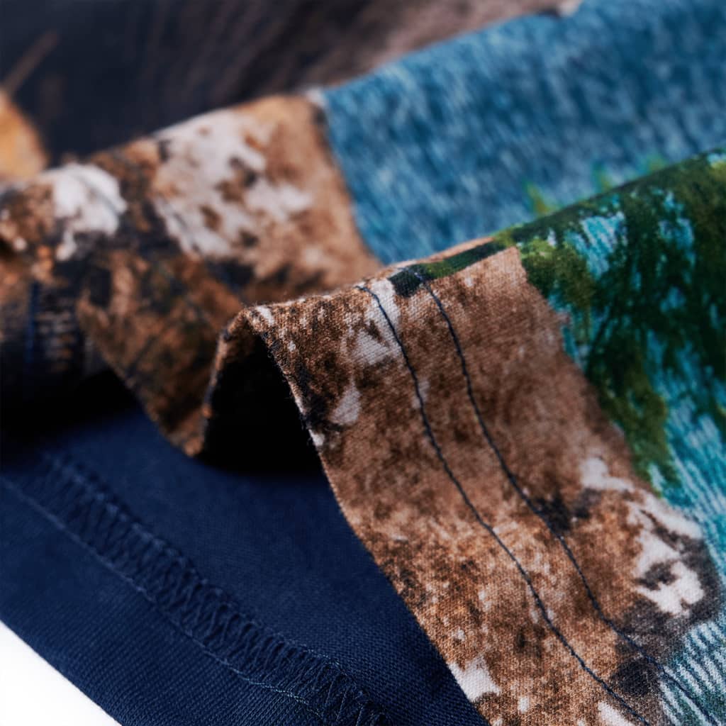 Μπλουζάκι Παιδικό Μακρυμάνικο Ναυτικό Μπλε 92