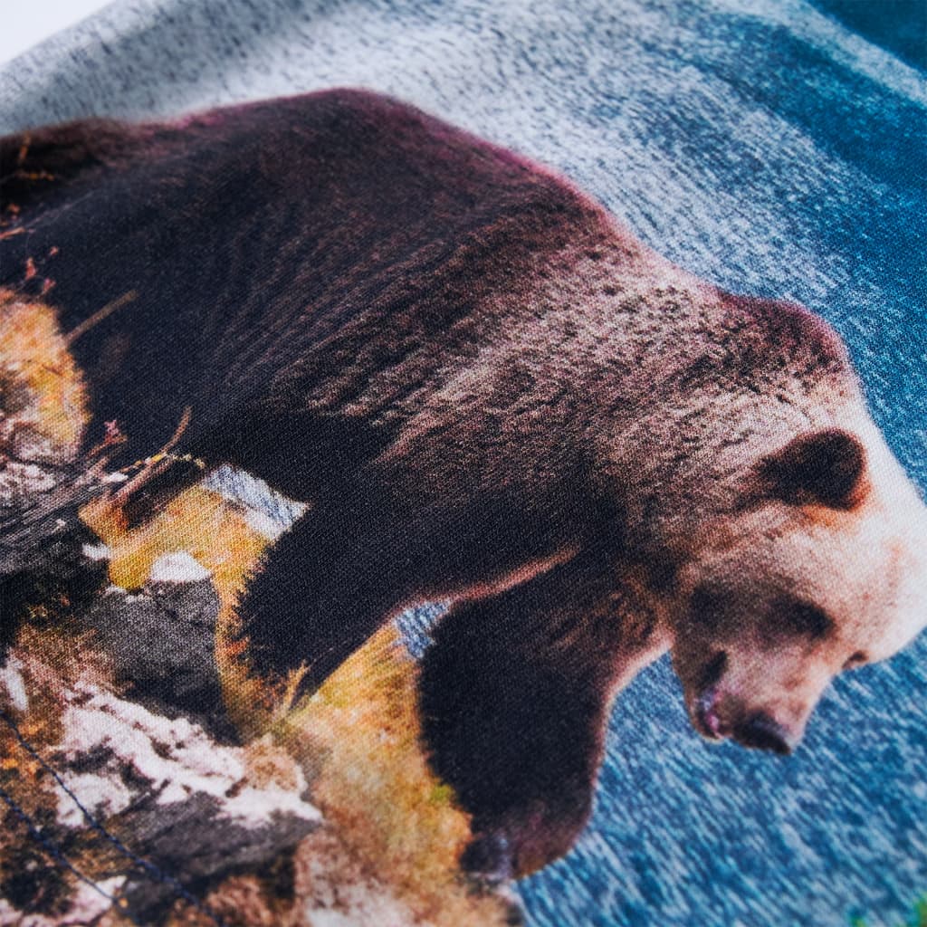 Μπλουζάκι Παιδικό Μακρυμάνικο Ναυτικό Μπλε 104