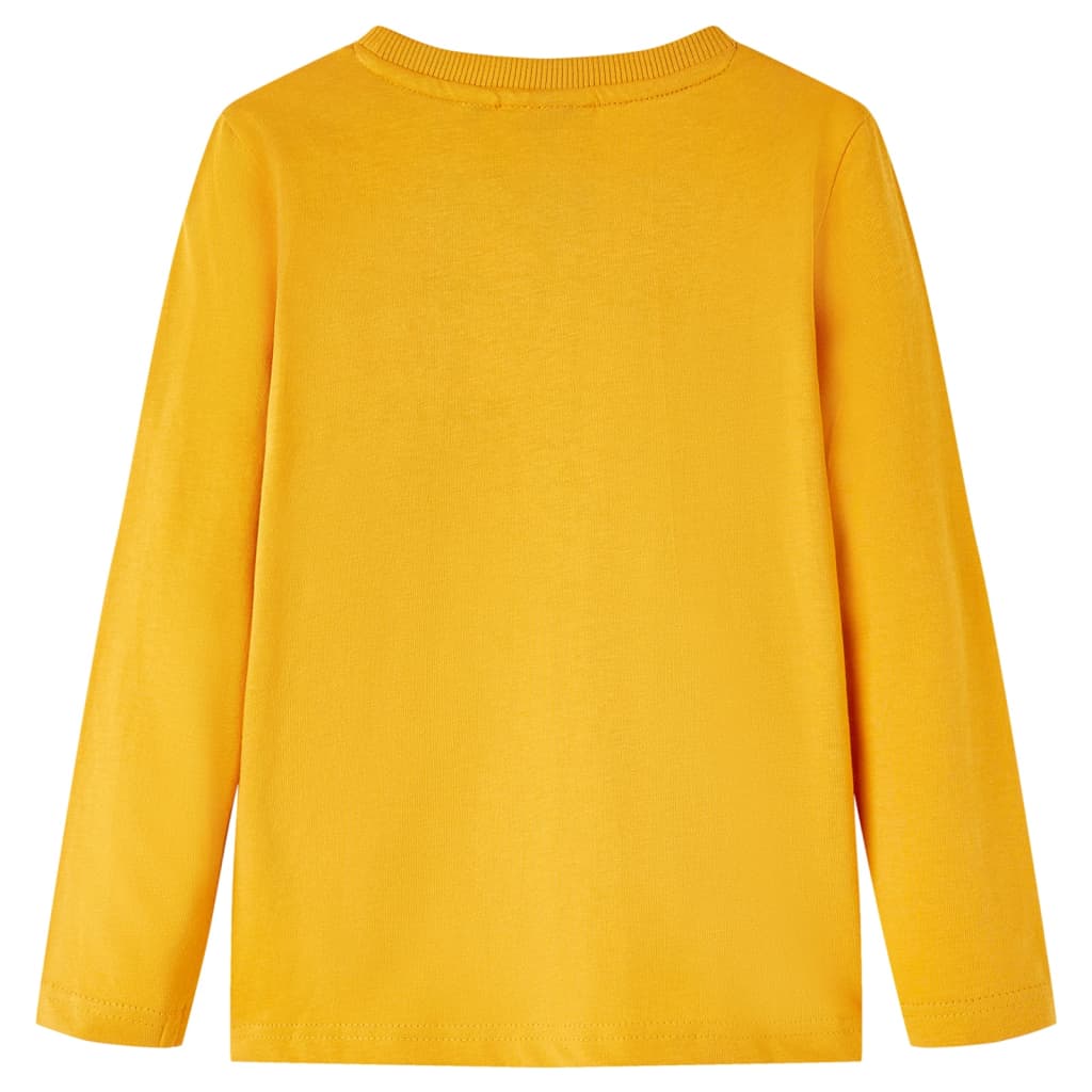 Μπλουζάκι Παιδικό Μακρυμάνικο Ώχρα 92