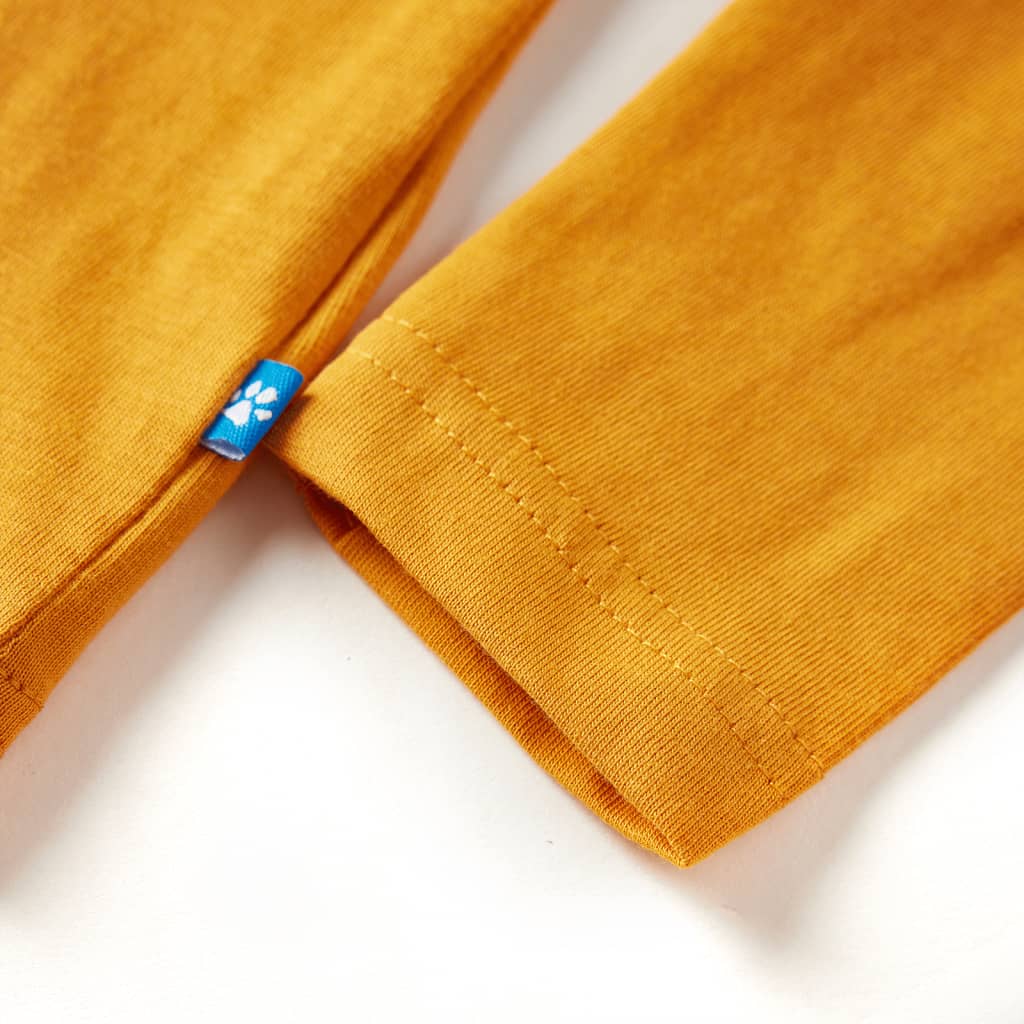 Μπλουζάκι Παιδικό Μακρυμάνικο Ώχρα 92