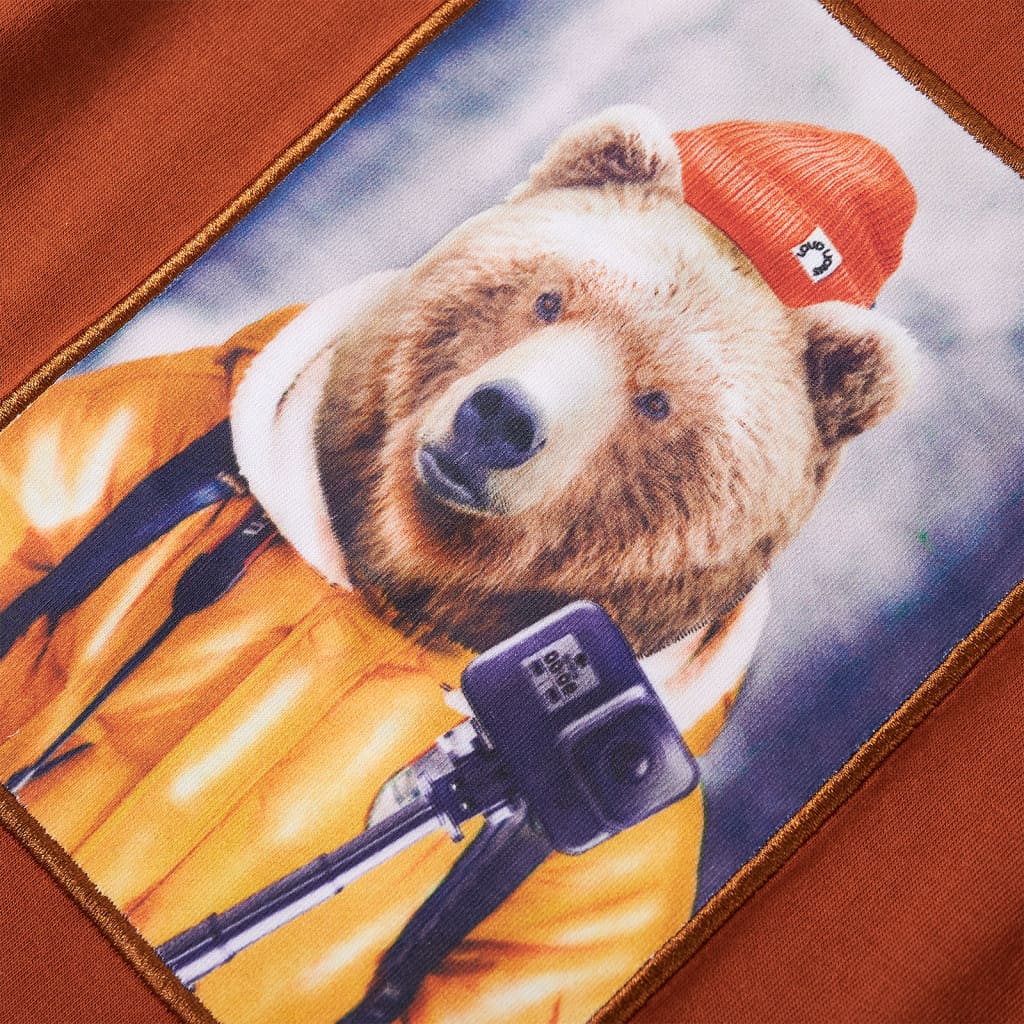 Μπλουζάκι Παιδικό Μακρυμάνικο Πορτοκαλί 128